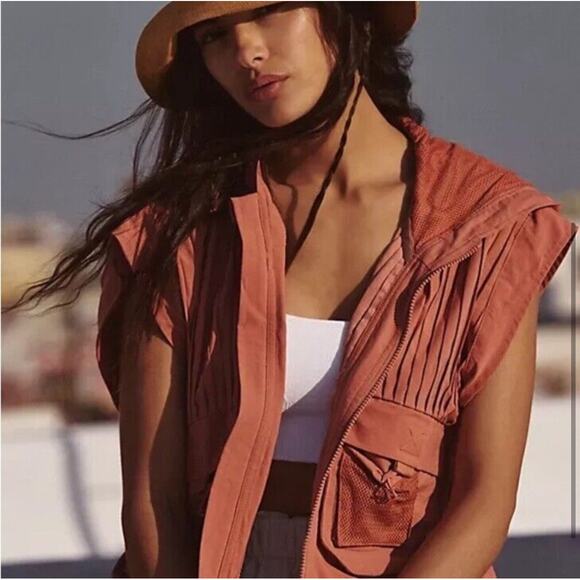 Free People Pleaty Please Vest | Sequoia | L | NWOT - Picture 7 of 16